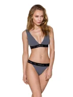 Majtki damskie - Passion P015 - Klasyczne majtki, Ciemnoszare Wariant/Rozmiar: M DOSTAWA 24h GWRANCJA - miniaturka - grafika 1