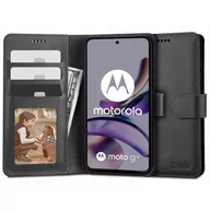 Etui i futerały do telefonów - Etui TECH-PROTECT Wallet do Motorola Moto G13/G23/G53 5G Czarny - miniaturka - grafika 1