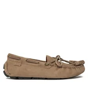 Mokasyny męskie - Mokasyny Polo Ralph Lauren 803916580001 Brązowy - miniaturka - grafika 1