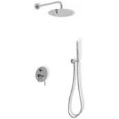 Zestawy prysznicowe - Rea P8007 Zestaw natryskowy podtynkowyLungo Chrom - miniaturka - grafika 1
