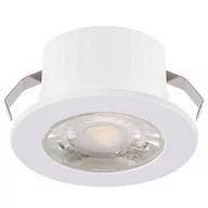 Oprawy, klosze i abażury - Ideus LAMPA sufitowa FIN LED C 03872 okrągła OPRAWA wpust LED 3W 4000K łazienkowy IP44 biały 03872 - miniaturka - grafika 1