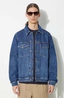 Kurtki męskie - Wood Wood kurtka jeansowa Ivan Denim męska kolor niebieski przejściowa 12315106.7051 - miniaturka - grafika 1