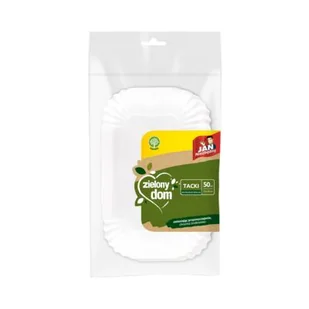 Tacki papierowe 50 szt. - Naczynia i sztućce jednorazowe - miniaturka - grafika 1