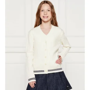 Guess Kardigan Regular Fit - Swetry dla dziewczynek - miniaturka - grafika 1