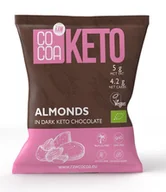Bakalie - Lumarko Migdały W Czekoladzie Keto Bez Dodatku Cukru Bio 70 G ! - miniaturka - grafika 1