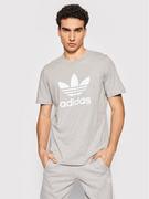 Koszulki męskie - Adidas T-Shirt adicolor Classics Trefoil Tee H06643 Szary Regular Fit - miniaturka - grafika 1