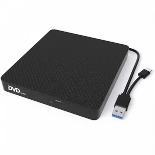 Napęd optyczny DVD Notebook USB 2.0 Czarny - Napędy optyczne - miniaturka - grafika 1