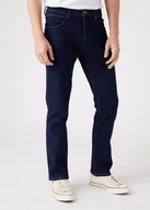 Spodnie męskie - Męskie spodnie jeansowe proste Wrangler GREENSBORO W44 L34 - miniaturka - grafika 1
