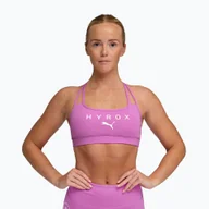 Bielizna sportowa damska - Biustonosz treningowy PUMA Hyrox Move Strappy pink WYSYŁKA W 24H 30 DNI NA ZWROT - miniaturka - grafika 1