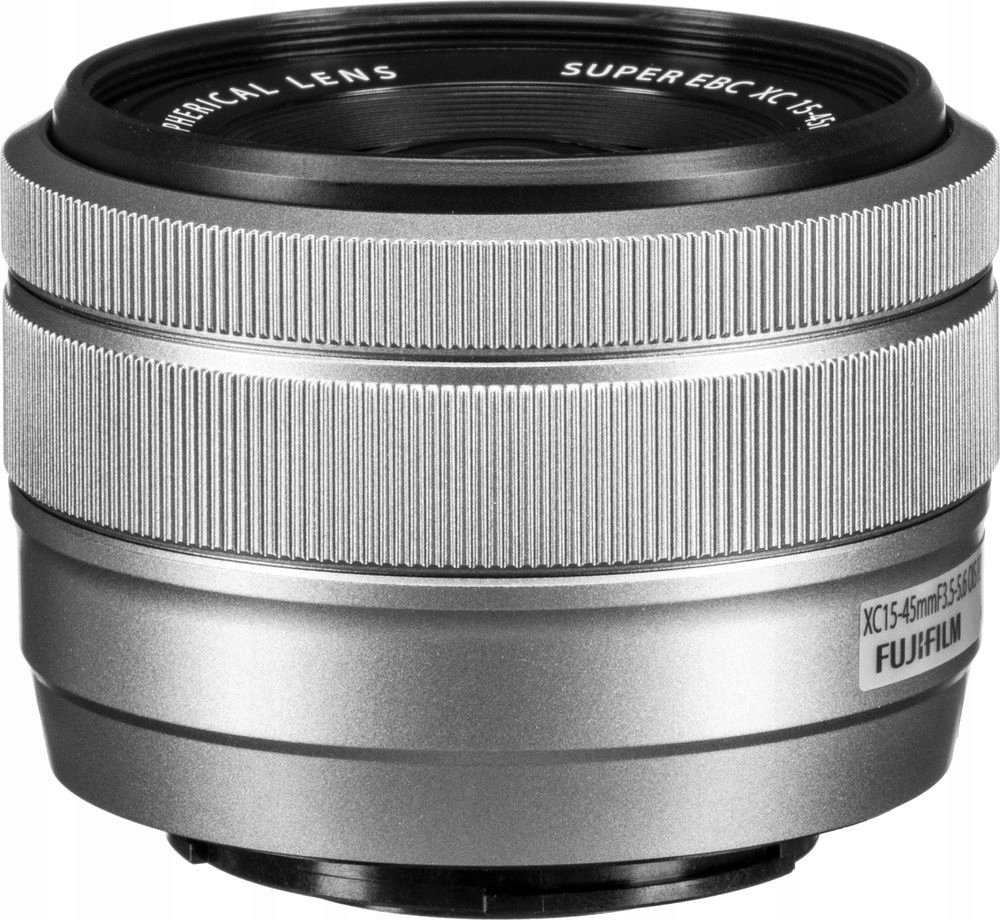 Fuji XC 15-45mm f/3.5-5.6 OIS PZ srebrny