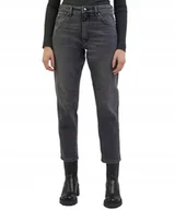 Spodnie damskie - Jeansy Lee Rider 112341336 L34XQBD83 Refined Black W 28 / L 31 - miniaturka - grafika 1