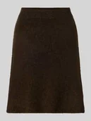 Spódnice - Spódnica mini z mieszanki wełny z dodatkiem wełny z alpaki model ‘LULU’ - miniaturka - grafika 1