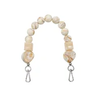 Inne - TEMU Łańcuszek do torby z żywicy, odłączany akcesorium podróżne, dekoracyjny łańcuch na ramię lub pod pachą, modny i uniwersalny, w stylu retro - miniaturka - grafika 1