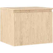 Szafki łazienkowe - Mexen Rivel szafka łazienkowa podumywalkowa 60 cm z blatem, 1 szuflada, ryflowana , dąb - 91A20-06047-1-BFC81 - miniaturka - grafika 1