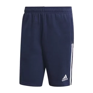Adidas, Spodenki męskie, Tiro 21 Sweat Short GH4465, granatowy - Spodnie sportowe męskie - miniaturka - grafika 1