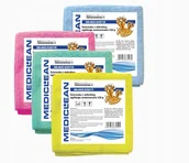 Ściereczki, gąbki, czyściki - Medisept Ścierka Z Mikrofazy Żółta 30x30 5 Szt - miniaturka - grafika 1