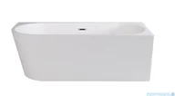 Wanny - Besco Zoya 170x80cm wanna asymetryczna z obudową prawa + syfon #WAS-170-ZP - miniaturka - grafika 1