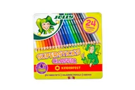 Przybory szkolne - Jolly Kredki Supersticks 24 kolory w metalowym pudełku 3000-0501 - miniaturka - grafika 1