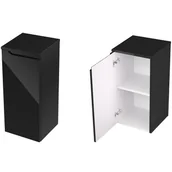 Szafki łazienkowe - Słupek Łazienkowy ETHOS - ETHC SL 30 1D D L - miniaturka - grafika 1