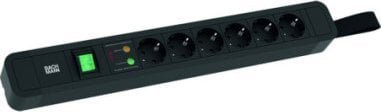 Listwa zasilająca Bachmann BACHMANN PRIMO2 6xCEE7/3 1xSS 1x switch 2.0m CEE7/7