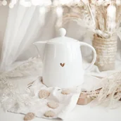 Dzbanki i imbryki - Dzbanek 1 litr - ZŁOTE SERCE - miniaturka - grafika 1