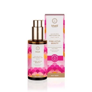 Khadi Skin & Soul harmonizujacy Pink Lotus 100ml olejek do ciała - Olejki do ciała i włosów - miniaturka - grafika 2