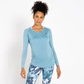 Koszulki i topy damskie - Dare 2b Damska koszulka z długim rękawem ciążowa Cameo Green, Rozmiar: 38 - miniaturka - grafika 1