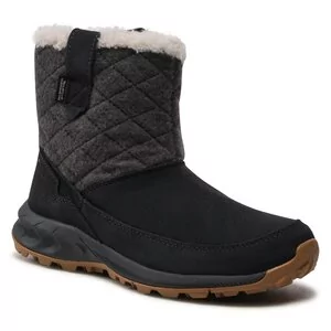 Botki damskie - Botki Jack Wolfskin - Queenstown Texapore Boot W 4053551 Phantom/Grey - grafika 1