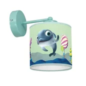 Lampy ścienne - Milagro Kinkiet DELFINKA FINKA MiniMini 1xE27 MLP6805 - miniaturka - grafika 1