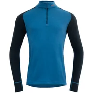 Bluzy sportowe męskie - Golf męski Devold Duo Active Man Zip Neck Rozmiar: XXL / Kolor: niebieski/jasnoniebieski - miniaturka - grafika 1