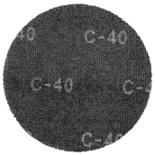 Materiały ścierne - Siatka ścierna na rzep, 225 mm, K40, do szlifierki 59G260, 59G264, 59G265,10 szt, GRAPHITE - miniaturka - grafika 1