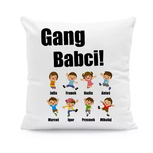 Gang babci - poduszka - Koszulki męskie - miniaturka - grafika 1
