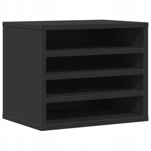 Organizer na biurko, czarny, 36x26x29,5 cm - Inne meble biurowe - miniaturka - grafika 1