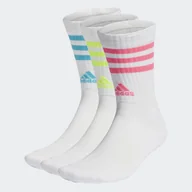 Skarpetki męskie - Skarpety za kostkę ADIDAS 3S C SPW CRW 3P IJ8254 – Biały - miniaturka - grafika 1