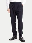 Spodnie męskie - BOSS Spodnie materiałowe C-Perin-DPL 50545822 Granatowy Tapered Fit - miniaturka - grafika 1