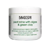 Kosmetyki do kąpieli - BingoSpa Solanka borowinowa z zieloną glinką 600g - miniaturka - grafika 1