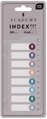 Etykiety samoprzylepne i bloki etykiet - INTERDRUK Zakładki indeksujące z linijką. Dots Academy - miniaturka - grafika 1