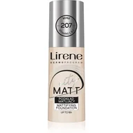 Podkłady do twarzy - Lirene Fluid wygładzający City Matt Beżowy 207, 30ml - miniaturka - grafika 1