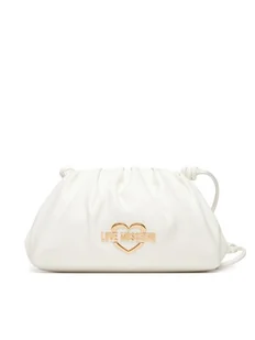 LOVE MOSCHINO Torebka JC4286PP0MKK0100 Biały - Torebki damskie - miniaturka - grafika 1