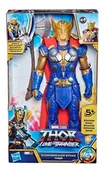 Figurki kolekcjonerskie - Hasbro Marvel Stormbreaker Strike Thor Love and Thunder 30cm sound - miniaturka - grafika 1