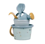 Zabawki do piasku - Little Dutch Zestaw Plażowy 5 Elementów Sailors Bay - miniaturka - grafika 1