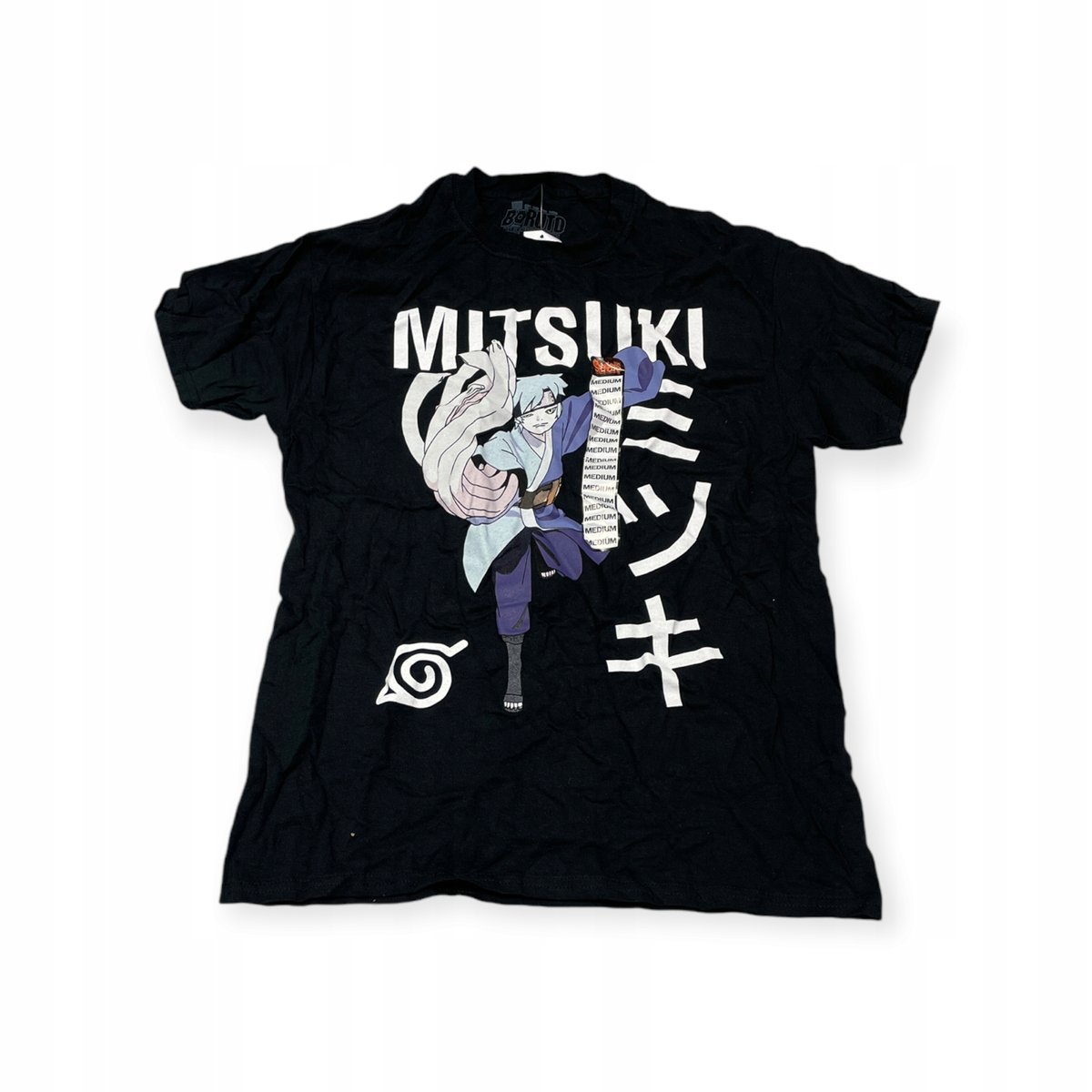 Koszulka T-shirt męski okrągły dekolt SPENCER'S BORUTO M