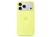 Etui i futerały do telefonów - Silikonowe etui z MagSafe APPLE do iPhone 17 Pro Max Neonowy żółty MGFM4ZM/A - miniaturka - grafika 1