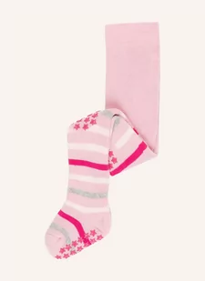 Falke Rajstopy Antypoślizgowe Multi Stripe rosa - Rajstopy - miniaturka - grafika 1