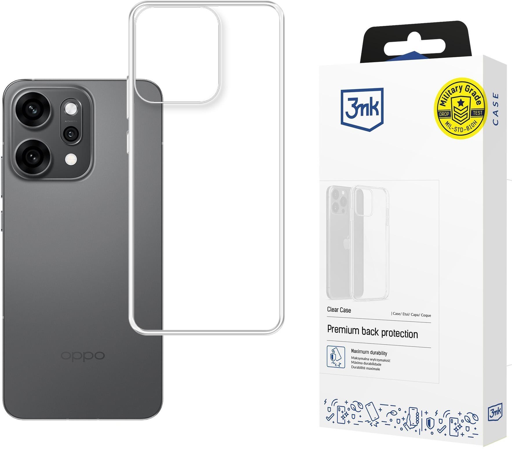 3mk Clear Case pro Oppo Reno 14 Pro