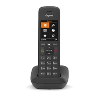 Telefony stacjonarne - Gigaset C575 Telefon analogowy/DECT Nazwa i identyfikacja dzwoniącego Czarny - miniaturka - grafika 1