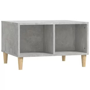 Lumarko Stolik kawowy, szarość betonu, 60x50x36,5 cm - Ławy i stoliki kawowe - miniaturka - grafika 3