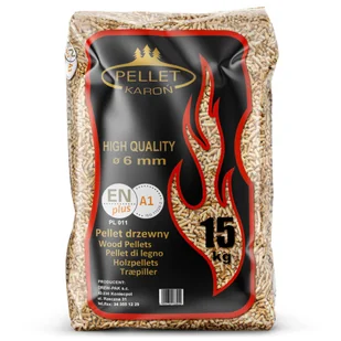 Pellet drzewny Karoń ENplus A1 - Materiały opałowe - miniaturka - grafika 1