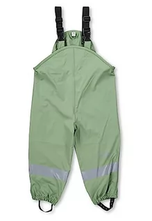 Spodnie i spodenki dla chłopców - Sterntaler Uniseks dziecięce spodnie przeciwdeszczowe bez podszewki, zielony, 98 - grafika 1