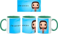 Kubki - Monica Kubek Ceramiczny Prezent Tasse Mug Friends Tv Show, Zielony 330 ml - miniaturka - grafika 1